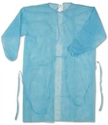 Купить халат медицинский одноразовый нестерильный комфэкс универсальный на резинках меди-п, размер xxl в Ваде