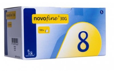 Купить игла novofine (новофайн) для шприц-ручки 30g (3x8 мм), 100 шт в Ваде