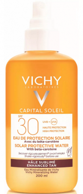 Купить vichy capital soleil (виши) спрей двухфазный для тела активатор загара 200мл spf30 в Ваде