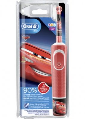 Купить oral-b (орал-би) электрическая зубная щетка vitality kids d100 413 2k cars (блистер) в Ваде