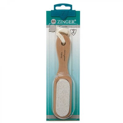 Купить zinger (зингер) пемза pa-07-а мелкая с деревянной ручкой в Ваде