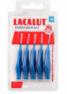 Купить lacalut (лакалют) ершик для зубные, интердентал размер m d 3мм 5 шт в Ваде