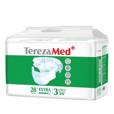Купить terezamed (терезамед), подгузники для взрослых extra large, размер 3 28 шт в Ваде