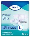 Купить tena proskin slip plus (тена) подгузники размер l, 10 шт в Ваде