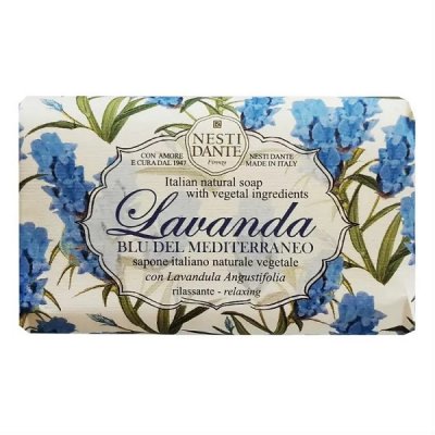 Купить nesti dante (нести данте) мыло твердое лаванда голубое средиземное 150г в Ваде