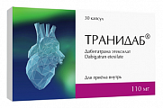 Купить транидаб, капсулы 110мг 30шт в Ваде