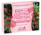 Купить леденцы кедровые с живицой, прополисом со вкусом брусника и малина 20шт бад в Ваде