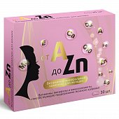 Купить витаминно-минеральный комплекс для женщин от а до zn, таблетки, покрытые оболочкой 1100мг, 30 шт бад в Ваде