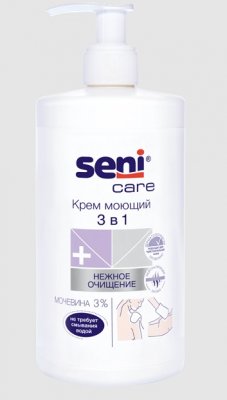 Купить seni care (сени кеа) крем для тела моющий 3в1 1000 мл в Ваде