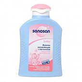Купить sanosan baby (саносан) молочко для тела увлажняющее с пантенолом, 200мл в Ваде