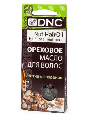 Купить dnc (днц) масло для волос ореховое питательное пакет 15мл, 3шт в Ваде
