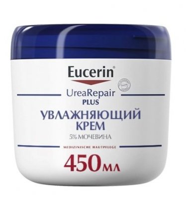 Купить eucerin urearepair (эуцерин) крем увлажняющий плюс 450 мл в Ваде