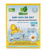 Купить dr.tuttelle (доктор туттелле) соль для ванны морская детская с экстрактом ромашки, 500г в Ваде