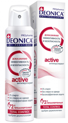 Купить deonica for women active (деоника) антиперспирант аэрозоль, 150мл в Ваде