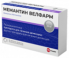 Купить мемантин велфарм, таблетки, покрытые пленочной оболочкой 20мг, 30 шт в Ваде