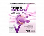 Купить vitrum (витрум) пренатал плюс, таблетки покрытые пленочной оболочкой 1470мг, 100 шт бад в Ваде
