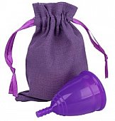 Купить онликап (onlycup) менструальная чаша серия лен размер l, фиолетовая в Ваде