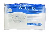 Подгузники для взрослых Веллфикс (Wellfix) размер L 30 шт
