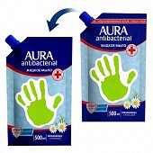 Купить aura (аура) мыло жидкое антибактериальное с ромашкой, 500мл в Ваде