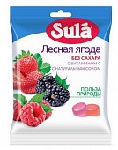 Купить зула (sula) леденцы для диабетиков лесная ягода, 60г в Ваде