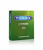 Купить torex (торекс) презервативы с точками 3шт в Ваде