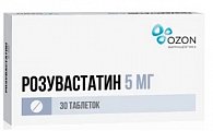 Купить розувастатин, таблетки, покрытые пленочной оболочкой 5мг, 30 шт в Ваде