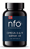 Купить norwegian fish oil (норвегиан фиш оил) омега-3-6-9 масло лосося, капсулы 120шт бад в Ваде