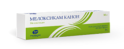 Купить мелоксикам-канон, гель для наружного применения 1%, туба 30г в Ваде