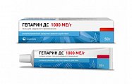 Купить гепарин дс, гель для наружного применения 1000ме/г, 50 г в Ваде