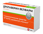 Купить дротаверин-велфарм, таблетки 40мг, 50 шт в Ваде