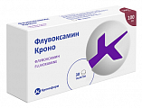 Купить флувоксамин кроно, таблетки покрытые пленочной оболочкой 100мг 30шт в Ваде