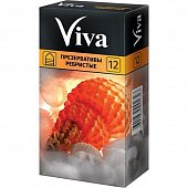 Купить viva (вива) презервативы ребристые 12шт в Ваде