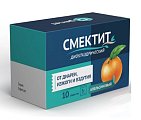 Купить смектит диоктаэдрический, порошок для приготовления суспензии для приема внутрь апельсиновый, пакет 3г, 10 шт в Ваде