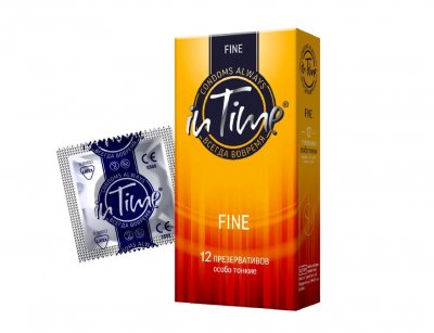 Купить in time (ин тайм) презервативы файн особо тонкие 12шт в Ваде
