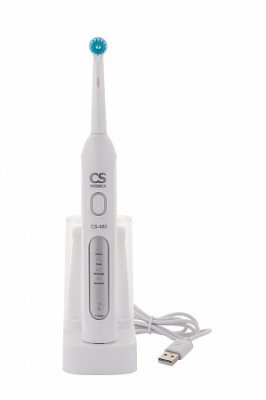 Купить зубная щетка электрическая звуковая cs medica cs-485, с зарядным устройством в Ваде