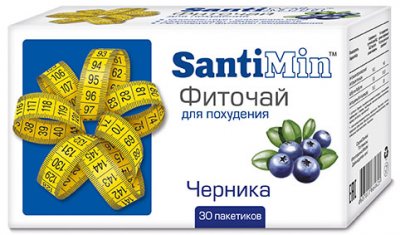 Купить сантимин, черника чай пак №30_бад (советевропродукт, россия) в Ваде