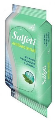Купить salfeti (салфети) салфетки влажные антибактериальные 72шт в Ваде