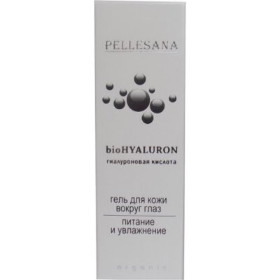 Купить pellesana (пеллесана) гель для кожи вокруг глаз с гиалуроновая кислота 15 мл в Ваде
