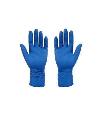 Купить перчатки manual fn, смотр.нестер.нитрил. синие эласт. р.m (7-8) пара (heliomed, австрия) в Ваде