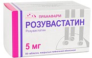 Купить розувастатин, таблетки, покрытые пленочной оболочкой 5мг, 90 шт в Ваде