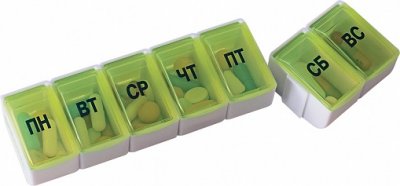 Купить таблетница пилюля (контейнер) для лекарственных препаратов трансформер на неделю в Ваде