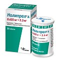 Купить нолипрел а, таблетки, покрытые пленочной оболочкой 0,625мг+2,5мг, 30 шт в Ваде