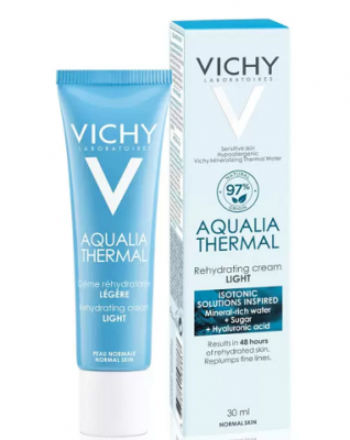 Купить vichy aqualia thermal (виши) крем увлажняющий легкий для нормальной кожи 30мл в Ваде
