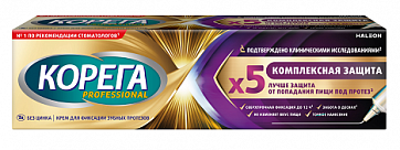 Корега крем для фиксации зубных протезов Комплексная защита, 40г
