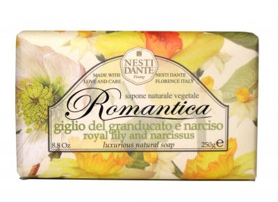 Купить nesti dante romantica (нести данте) мыло твердое королевская лилия и нарцисс 250г в Ваде