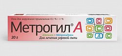 Купить метрогил а, гель для наружного применения 0,1%+1%, 20г в Ваде