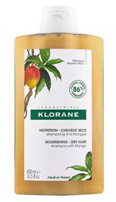 Купить klorane (клоран) шампунь для сухих и поврежденных волос манго, 400мл в Ваде