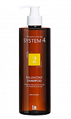 Купить система 4 (system 4), шампунь терапевтический №2 для сухих и окрашенных волос, 500мл в Ваде