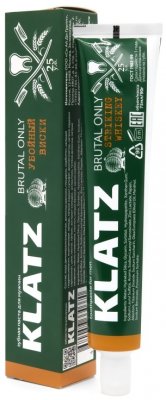 Купить klatz (клатц) зубная паста для мужчин убойный виски, 75мл в Ваде