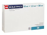 Купить эквапресс, капсулы с модифицированным высвобождением 10мг+1,5мг+20мг, 28 шт в Ваде